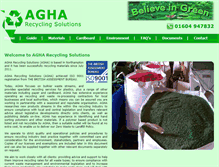 Tablet Screenshot of agharecycling.co.uk